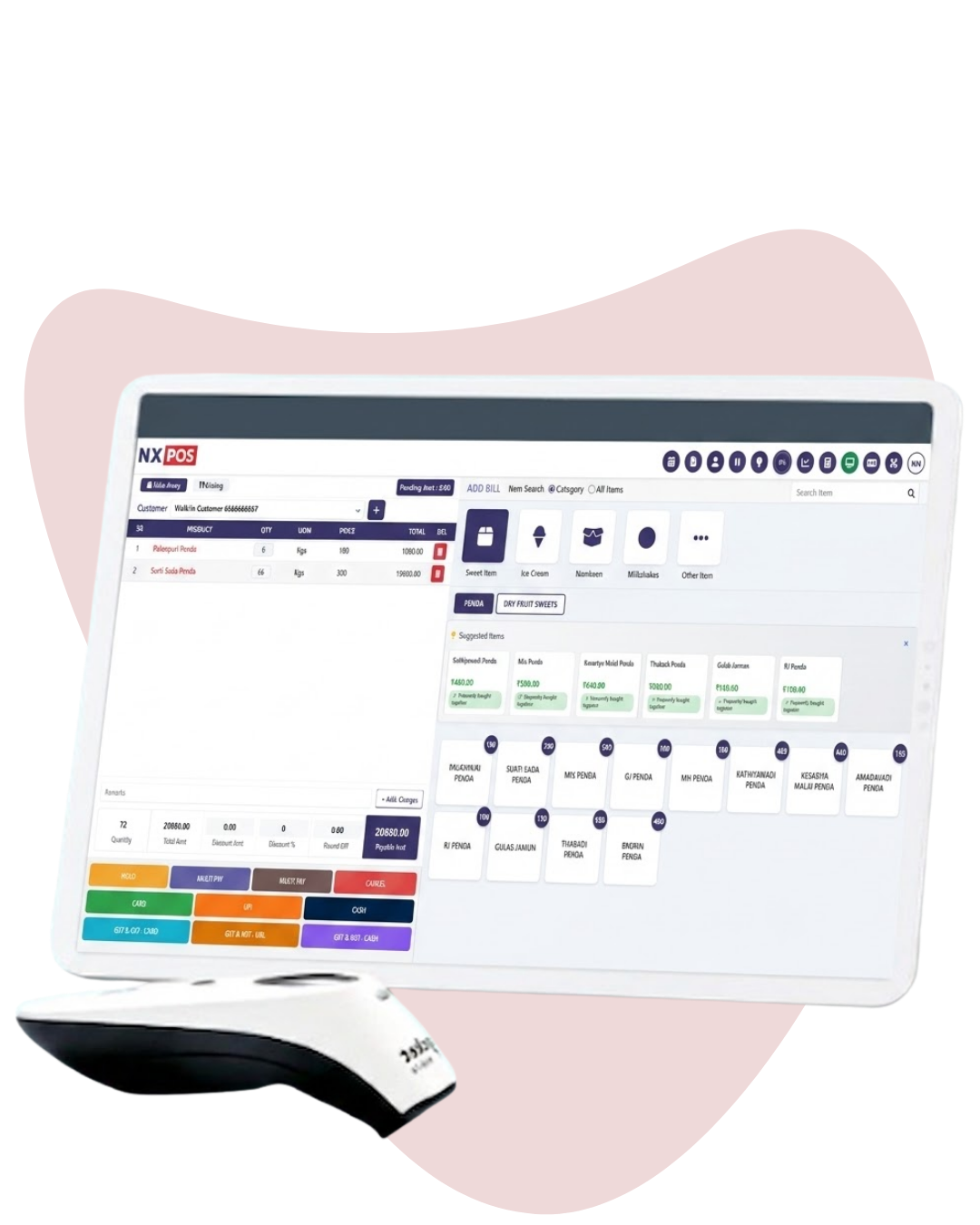 POS System Mockup